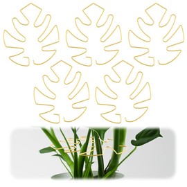 CPAYAI 5PCS Plant Stem Support, Monstera Plant Support, Sturdy Turtle Plant Stakes, Iron Stem Supports for Indoor Plants for Garden Flower Stems, Climbing Plants, Gardeners or Home