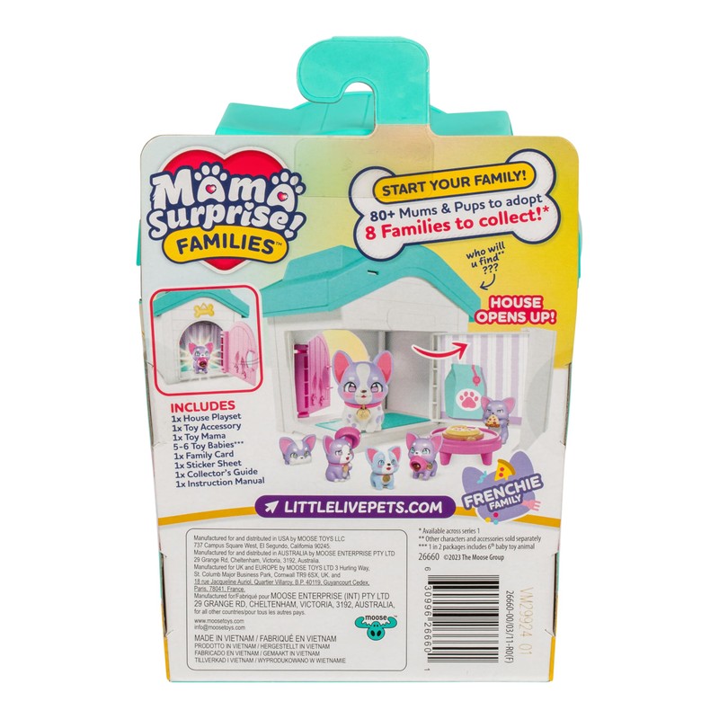Peluches Interactives Little Live Pets Maman et Bébés Mama Surprise