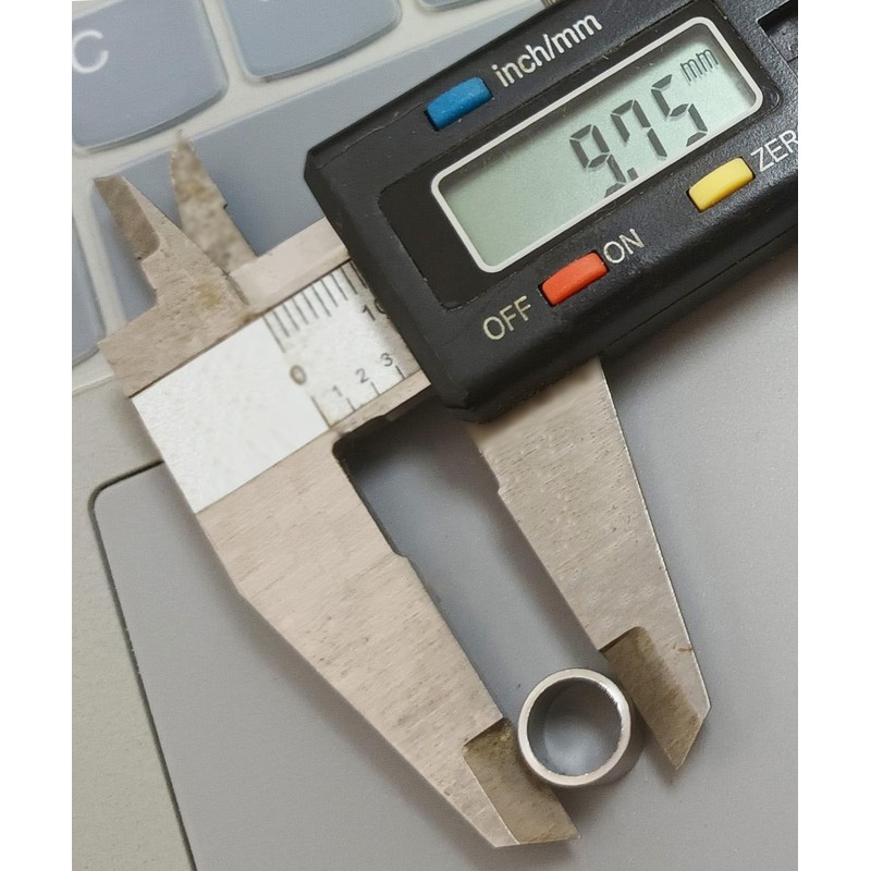 Dunn's titanium ferrules for snooker cues. Alloy TC4, threadless, easy