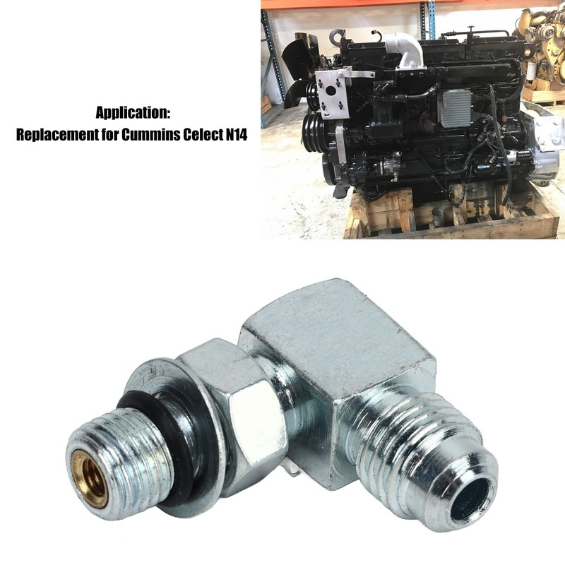 Elbow Fuel Gear Pump Check Valve, 3033740 180233 Compatible with