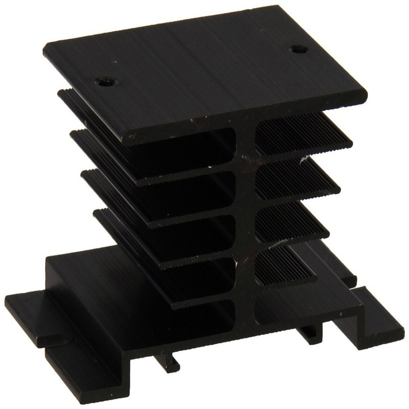 Inkbird Solid State Relay 40DA DC SSR Black Heat Sink