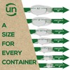 unwasted unwasted Reusable Silicone Lids (Variety Pack) C Upgrade Your