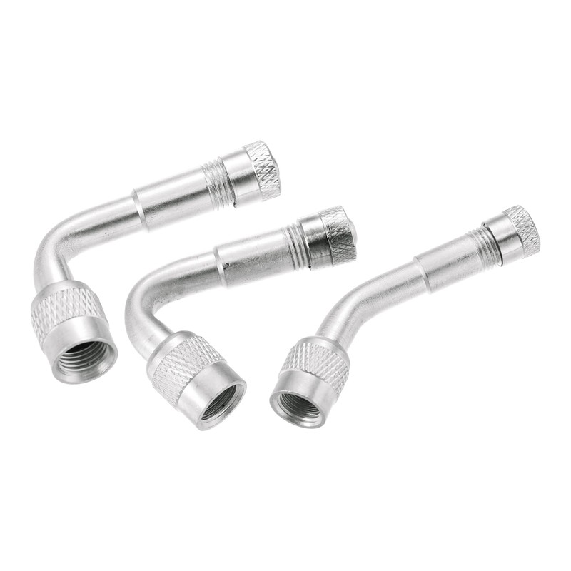 X AUTOHAUX 8pcs Tire Valve Stem Extension 2 Flexible Dual