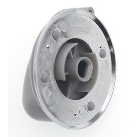 2pcs WH01X10462 Dryer/Washing Machines Control Knob(Grey) Replacement for WH01X10309,AP4485269