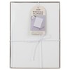 Ginger Ray White Embossed Wedding Planner with 49 Gold-Edged Pages