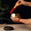 Tibetan Singing Bowl - 4" Singing Bowl Set with Beater