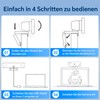 N newline PC Webcam 4k/30fps mit 2 Mikrofonen mit Rauschunterdrückung,