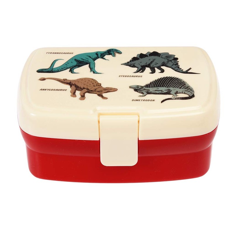 Rex London Dinosaur Lunch Box with Tray