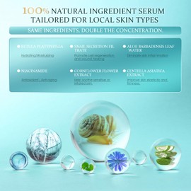 HOLYOM Anti Aging Face Serum - Facial Serum for Wrinkles & Fine Lines Hydrating and Moisturizing, 1.18 Fl Oz