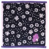 ANNA SUI 109482-0010-03 Towel Handkerchief, Butterfly Applique Embroidery (Purple), Women's
