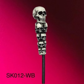 BawdyPartz Skull Tremolo Arm Whammy Bar Fender Skeleton Stratocaster Made in USA Punk 12WB