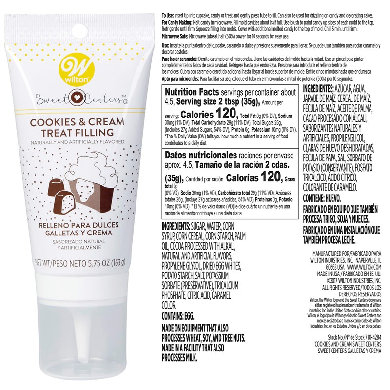 Wilton Strawberries and Cream Cupcake Filling Kit, 4-Piece