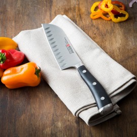 WÜSTHOF Classic IKON 5" Hollow Edge Santoku Knife
