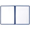 Winco Double Fold Menu Cover, 12-Inch x 9.5-Inch, Blue