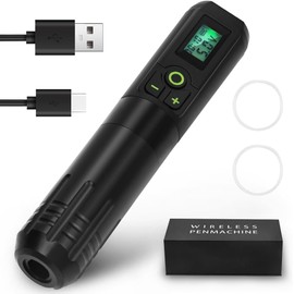 Maquina para Tatuar, Kit para Máquina de Tatuaje de 2000 mAh, Kit para Máquina de Tatuar, Máquina de Tatuar de Tatuaje Rotativ, Máquina de Tatuar para Tatuaje