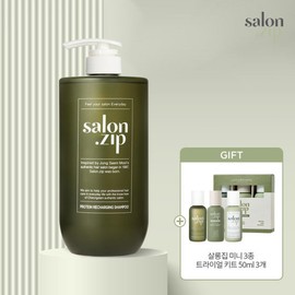 Large capacity Jeongsaemul Salonjip Protein Recharging Shampoo 1000g set / 대용량 정샘물 살롱집 단백질 리차징 샴푸 1000g set