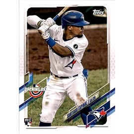 2021 Topps Opening Day Baseball #57 Santiago Espinal Rookie Card RC Baseball Card Toronto