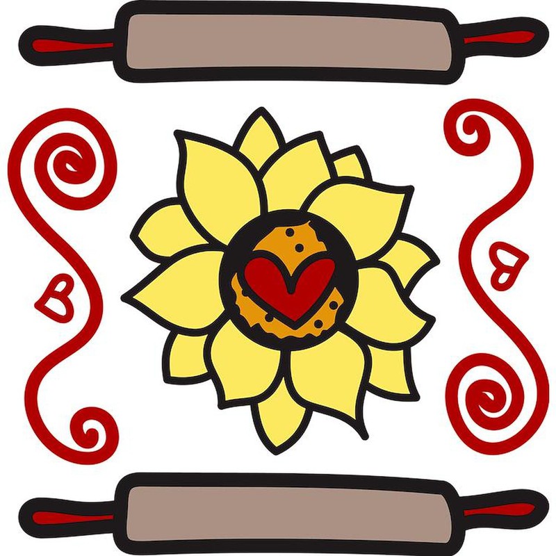 CafePress Rolling Pins 5.5" Round Car Magnet Magnetic Bumper Display