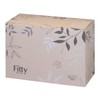Fitty 7DAYS EX Plus Non-Woven Mask, White, Slightly Large, 100