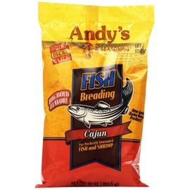 Andy's Cajun Fish Breading, 10-Ounce (Pack of 12)