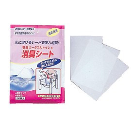 Aron Kasei Ansujo Portable Toilet Deodorizing Sheet, Pack of 30