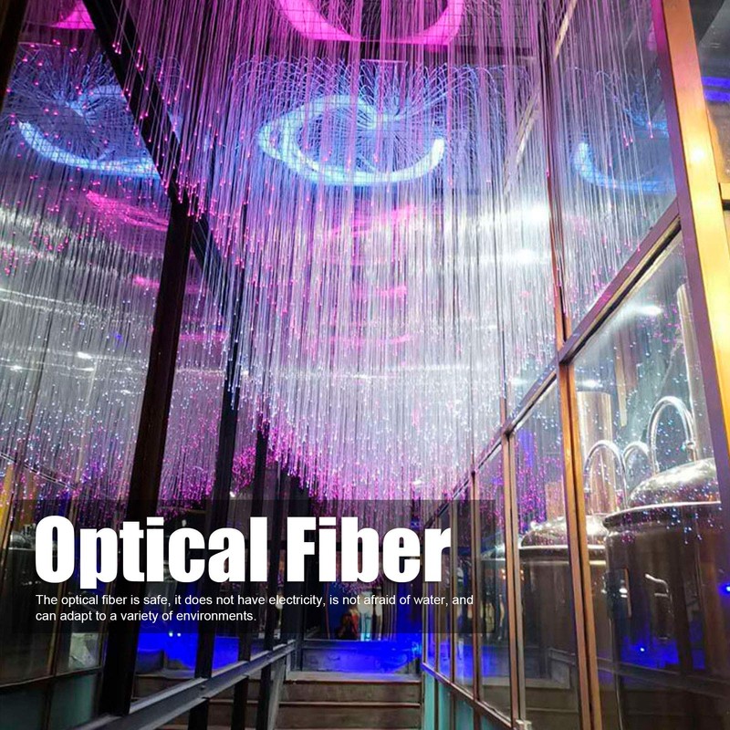 Garosa 2m 300PCS Fiber Optic Light End Glow Cable PMMA