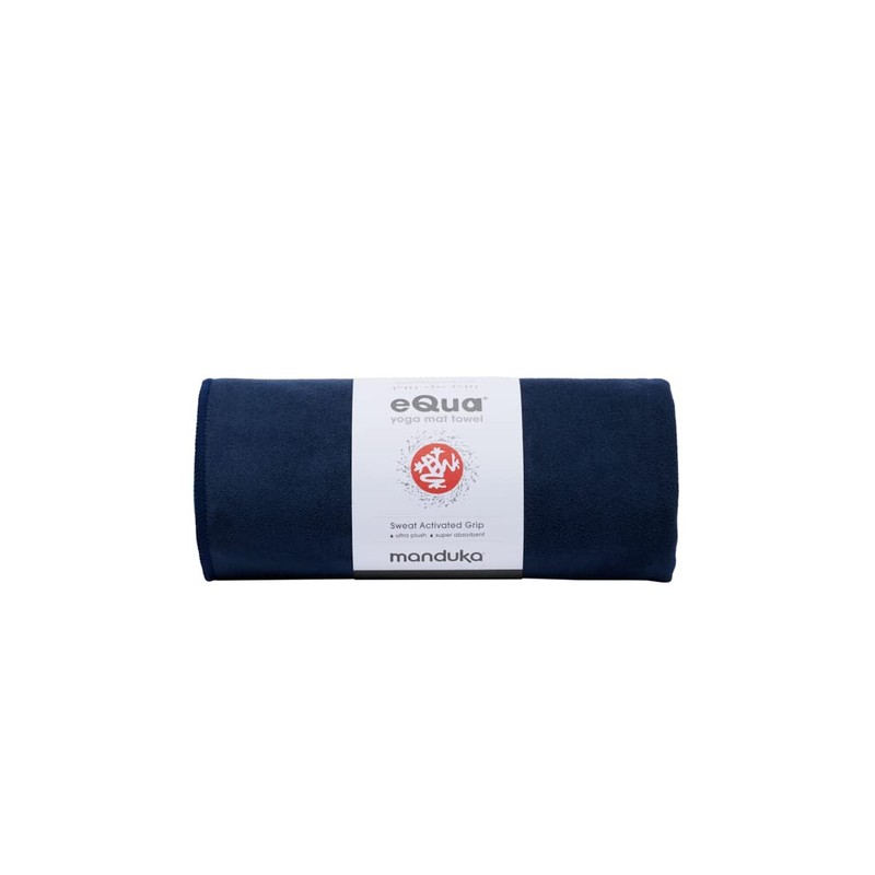 Manduka Equa Yoga Mat Towel (200, Midnight)