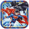 American Greetings Justice League Paper Dessert Plates, 8-Count