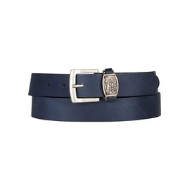 Petrol Industries Men's Leather Belt Accessories, navy