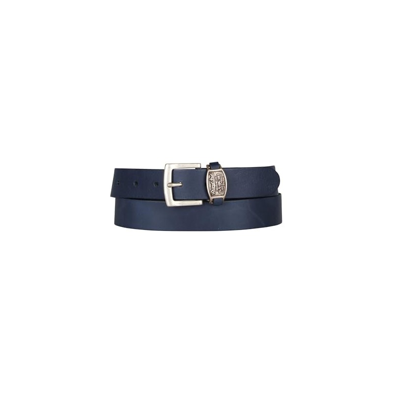 Petrol Industries Men's Leather Belt Accessories, navy