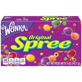 Wonka Original Spree Candy Dulce 5 oz by N/A
