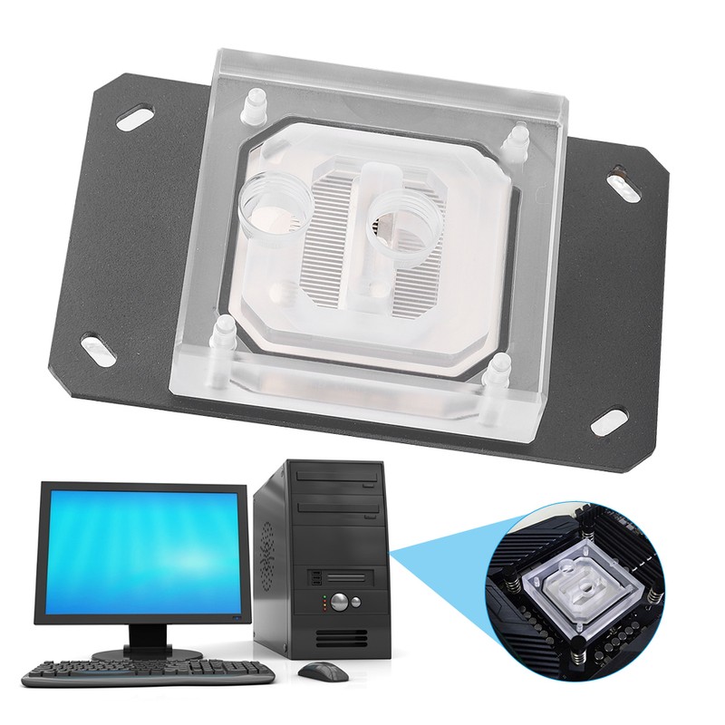 CPU Waterblock for AMD Series AM3/AM4 Desktop Peripherals Computer Accessories