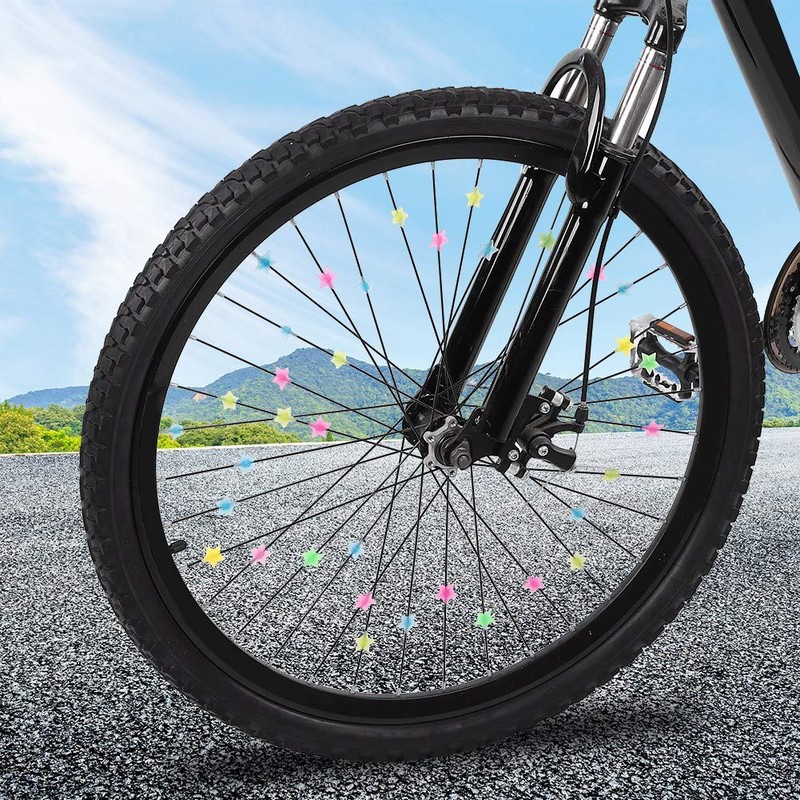 Spoke Beads Bike Spoke Bead Clips, Bicycle Spoke Bead Clips,
