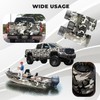 1 Roll Snow Color Camouflage Vinyl Wrap 12'' x 12''
