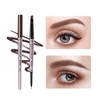 Music Flower Eyebrow Pencil Double Ended, Waterproof Natural Brow Enhancing