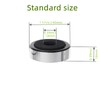 Sam&Johnny 4Pcs Speaker Spikes Stand Feets Audio Active Speakers Repair