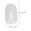 1 Set 600pcs Nail Art Sticker Circle Stickers Transparent Stickers