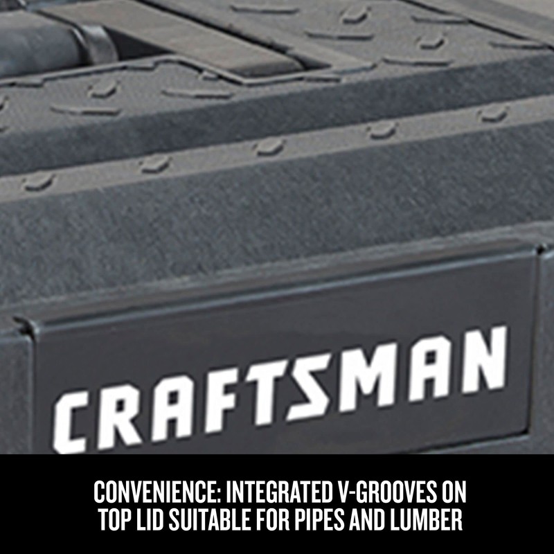 CRAFTSMAN Tool Box, Tool Storage, Black, 18 Inch (CMST18001)