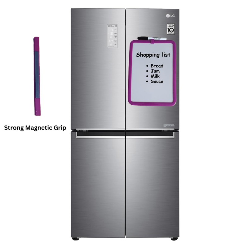 CARESTARZ 1x Magnetic whiteboard A4 for Fridge and 1x Pen,