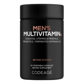 Codeage Multivitaminas Para Hombres 30 Caps Vegano