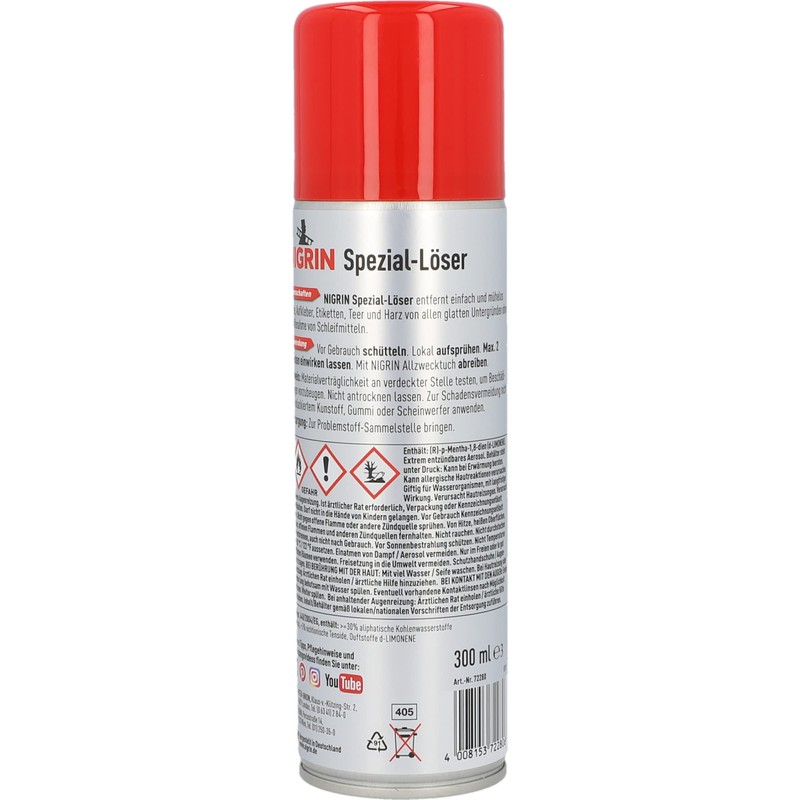 Nigrin 72280 RepairTec Special Solver 300 ml