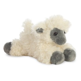 Aurora, 31376, Mini Flopsies Face Sheep, 8In, Soft Toy, White