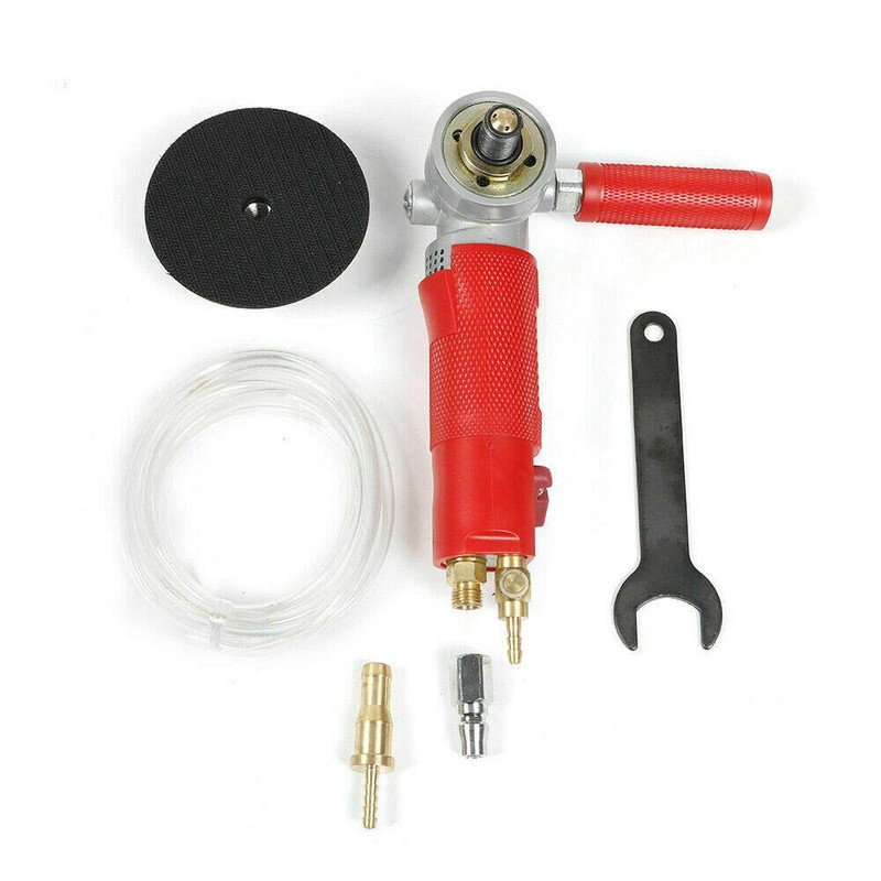 4 Inch Air Wet Stone Polisher, Variable Speed Wet Polisher