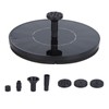 7V Solar Fountain Water Pump Outdoor Pool Decoration Garden Pond