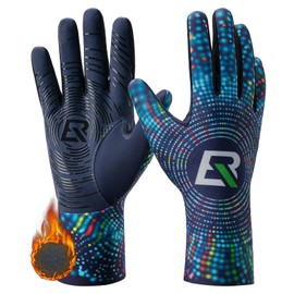 ROCKBROS Cycling Gloves Autumn and Winter Full Finger Gloves Elastic Non-Slip Cycling Gloves for Cycling Driving Hiking Women and Men Size M-XXL