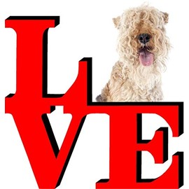 Lakeland Terrier Dog Love Park Cute Dog Fridge Refrigerator Car Magnet