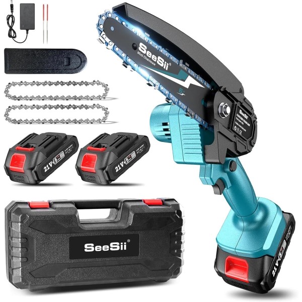 Unbranded Mini Chainsaw Cordless Handheld Electric Power Chain Saw for
