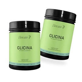 Glicina Pack 2 x 400 g (c/u) | Suplemento de Aminoácidos Esenciales para Energía, Sueño y Equilibrio Metabólico
