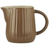IB Laursen Milk Jug Mynte Hazelnut Brown Ceramic Cream Jug
