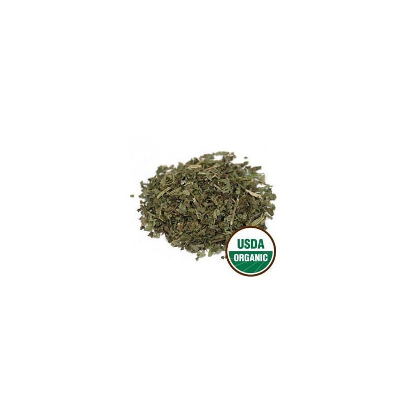 Starwest Botanicals Organic Lemon Balm Leaf C/S, 1 Pound